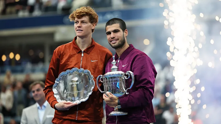 Синнер обошёл Алькараса по победам над чемпионами «Шлемов»