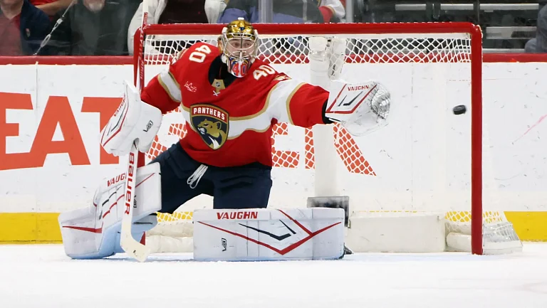 Российский вратарь «Флориды» Тарасов стал второй звездой дня НХЛ