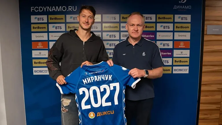 Антон Миранчук поделился эмоциями после дебюта за «Динамо»