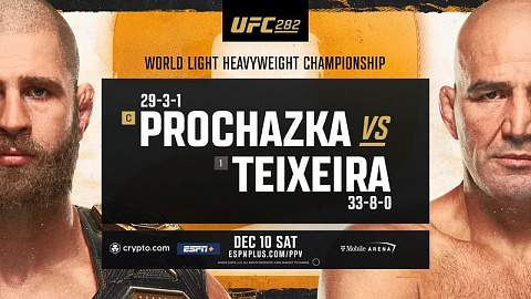 Кард UFC 282: Расписание и результаты