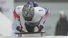 Российский скелетонист Владислав Семёнов выиграл этап Кубка Европы