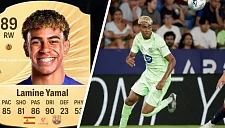 Ламин Ямаль вошел в топ-10 EA Sports FC 26 с 89 баллами