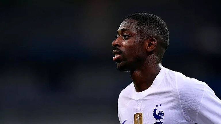 Дембеле пропустил тренировку сборной Франции