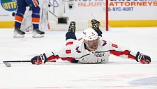 Александр Овечкин продлил свою результативную серию в НХЛ до пяти матчей