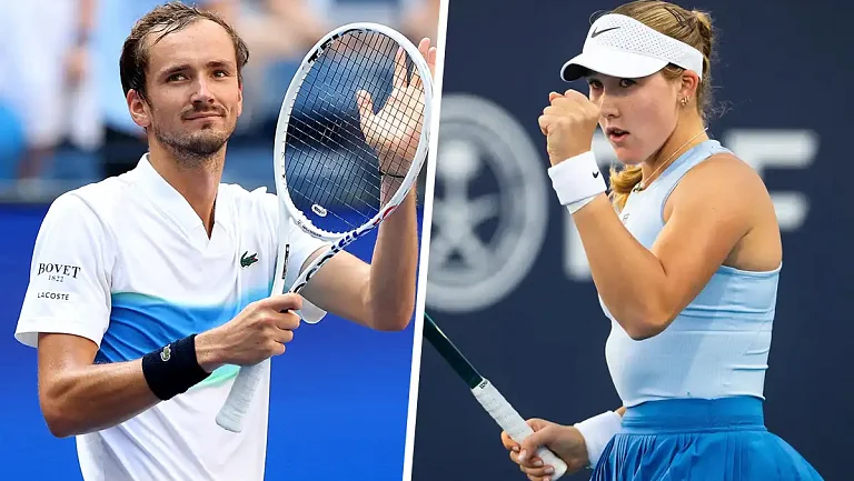 Данилович и Джокович встретятся с Андреевой и Медведевым на US Open