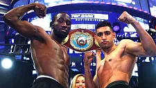 Амир Хан выбрал фаворита в бою Канело Альвареса и Теренса Кроуфорда