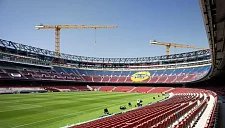 На «Spotify Камп Ноу» в тестовом режиме прозвучал гимн Лиги чемпионов