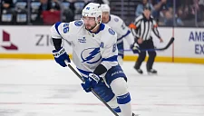 Российский форвард Никита Кучеров стал первой звездой недели в НХЛ