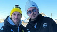 Бывшие футболисты Украины Милевский и Рыбалка подрались на матче Медиалиги