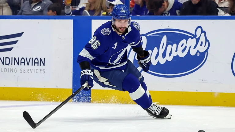 Никита Кучеров установил новый рекорд «Тампы» в НХЛ