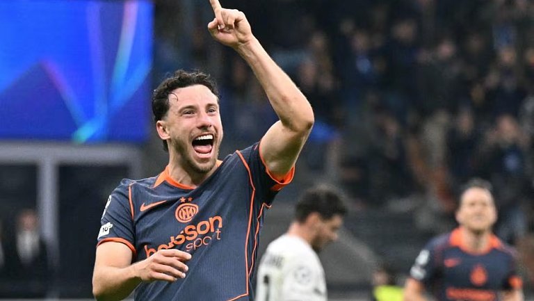 «Интер» не без труда обыграл «Кайрат» в матче Лиги чемпионов