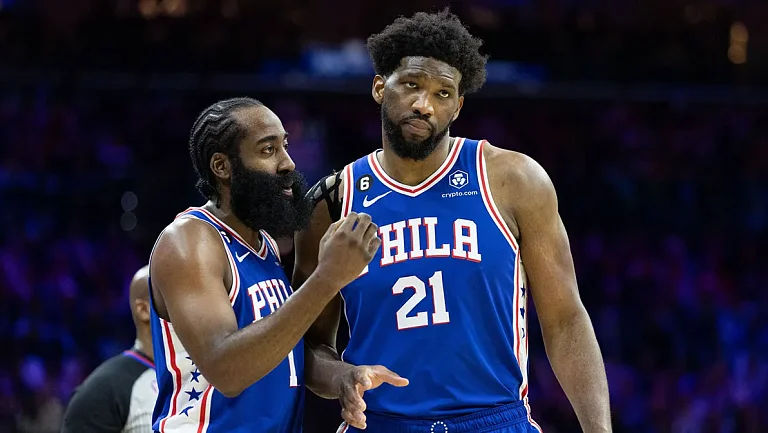 Джоэл Эмбиид пожелал Хардену успехов в карьере