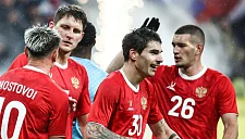 Октябрьские матчи сборной России по футболу посмотрели около 10 млн зрителей