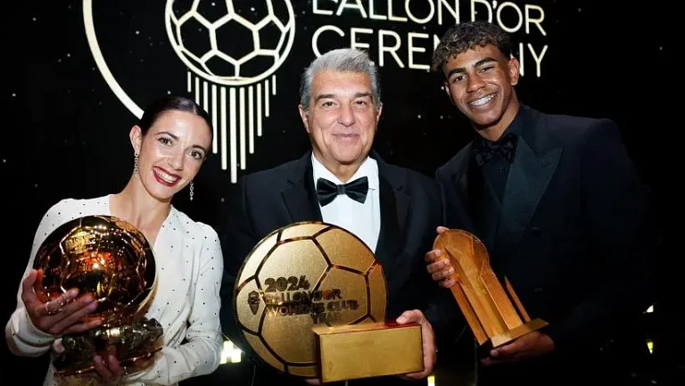 Ямаль является одним из претендентов на «Золотой мяч»