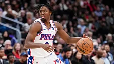 Тайрис Макси на премьере Marvel рассказал о тренировках с Леброном