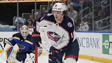 Дмитрия Воронкова признали второй звездой в матче против «Сент-Луиса»
