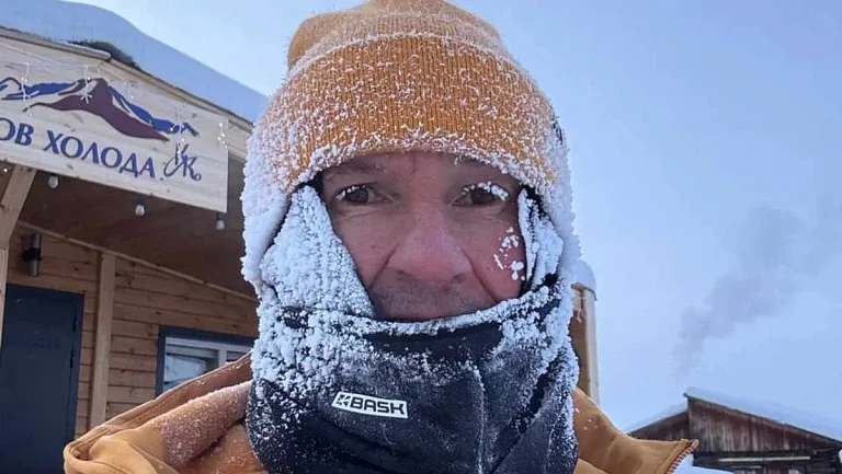 Бывший игрок сборной России выиграл в самом холодном забеге планеты