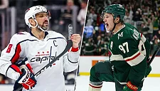 Шайбы Капризова и Тарасенко помогли «Миннесоте» разгромить «Вашингтон» Овечкина