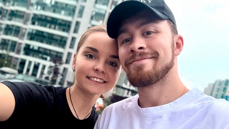 Арина Аверина посетила тренировку Дмитрия Алиева