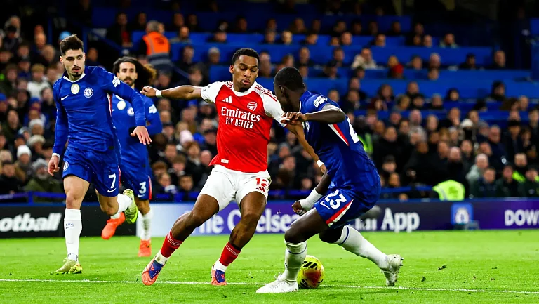 «Челси» в меньшинстве сохранил ничейный счет против «Арсенала»