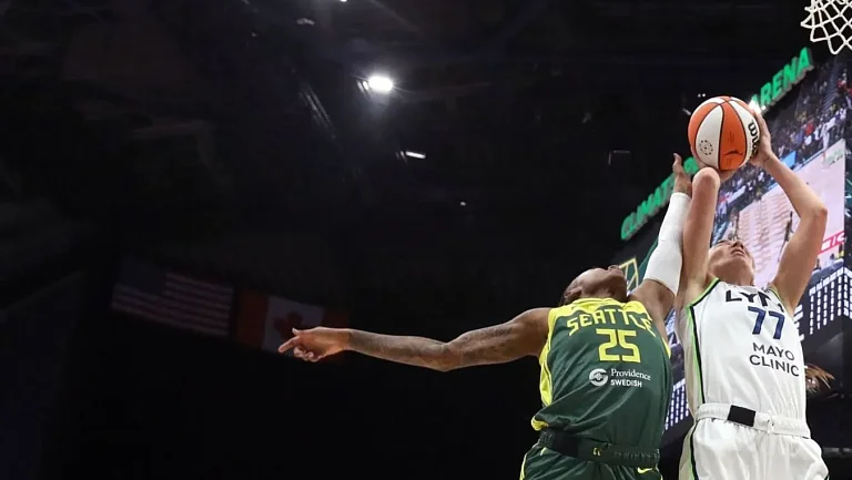 «Миннесота Линкс» сохраняет лидерство в WNBA, обыграв «Сиэтл Шторм»