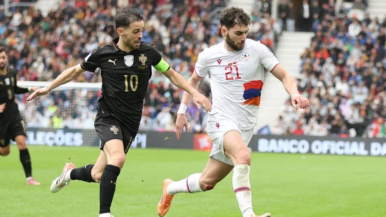 Хет-трики Фернандеша и Невеша гарантировали Португалии путёвку на ЧМ-2026