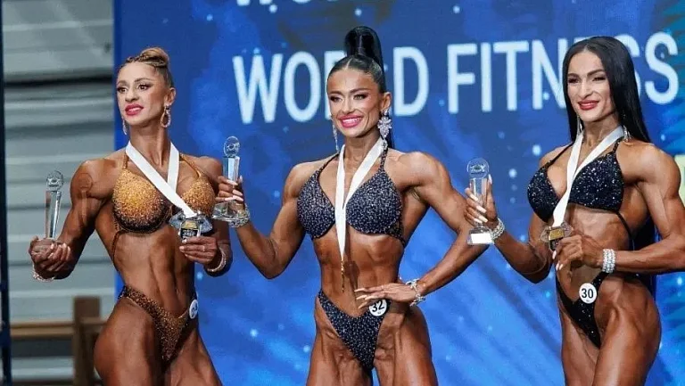 Россиянки стали вице-чемпионками мира по бодибилдингу в Дубае