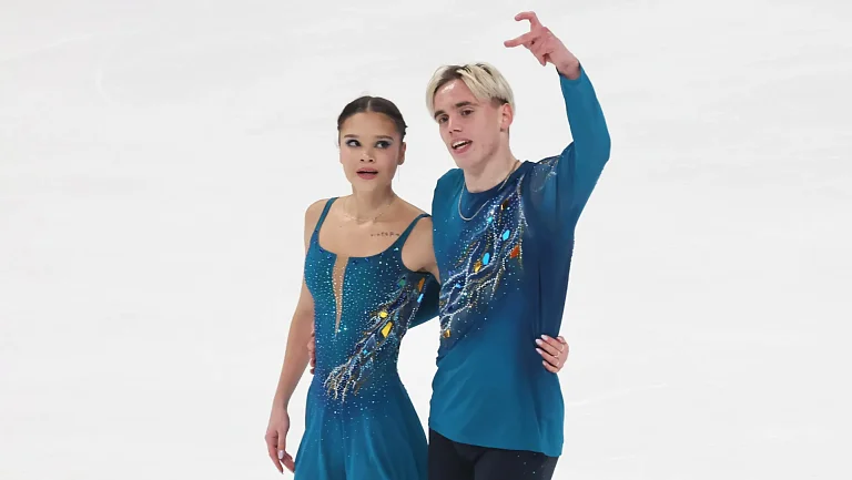 Чикмарева и Янченков обошли олимпийских призёров Мишину и Галлямова в Омске