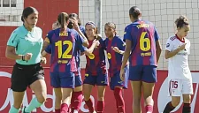 Барселона» разгромила «Севилью», Пина забила три гола