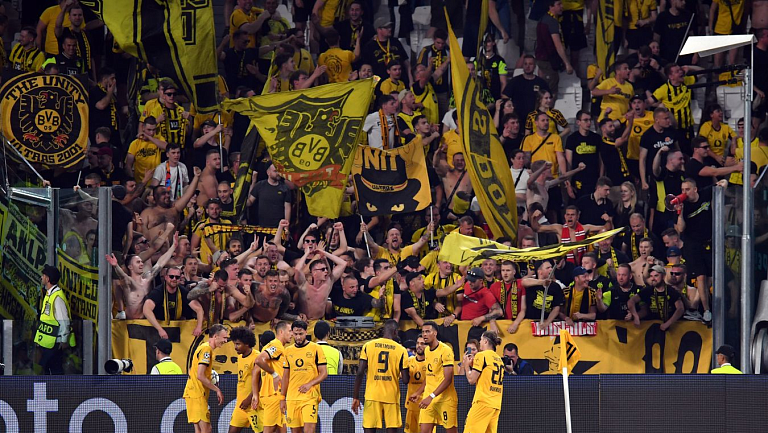 «Ювентус» и «Боруссия» сыграли вничью в матче Лиги чемпионов с 8 голами