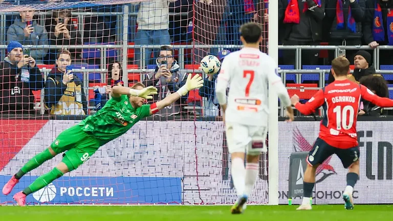 Гришин раскритиковал пенальти в дерби ЦСКА со «Спартаком»