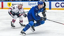 Игроки «Нефтехимика» и «Барыса» устроили драку перед вторым периодом