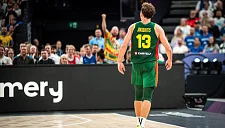 Рокас Йокубайтис завершил участие в Евробаскете из-за травмы колена