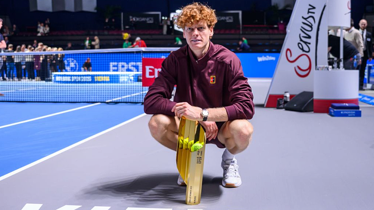 Синнер после победы на турнире в Вене обратился к болельщикам