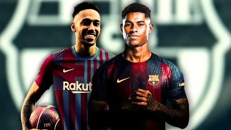 Обамеянг как пример для Рэшфорда в «Барселоне»