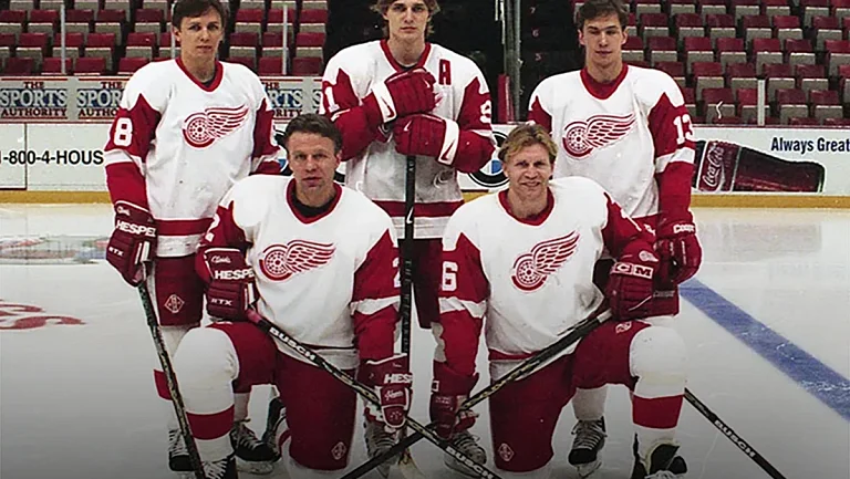 «Детройт» выпустил ролик к 30-летию «Русской пятёрки»