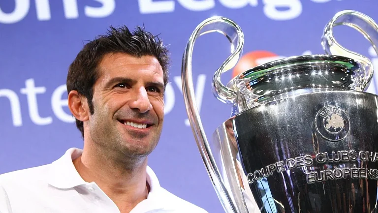 Луиш Фигу посетит матч «Барселоны» с ПСЖ