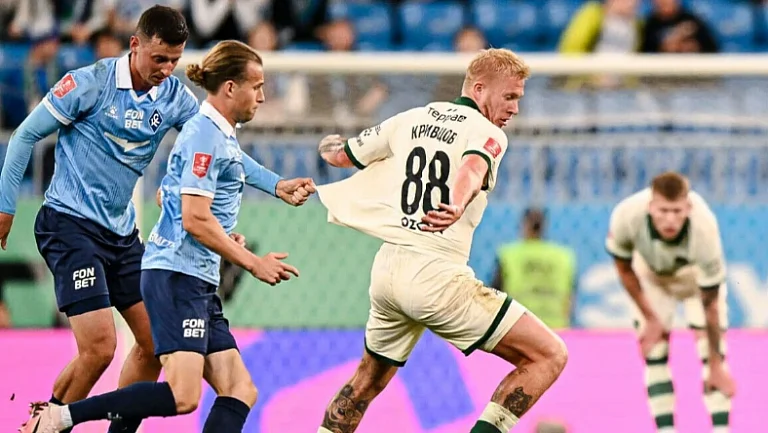 «Краснодар» одержал победу над «Крыльями Советов» в Кубке России