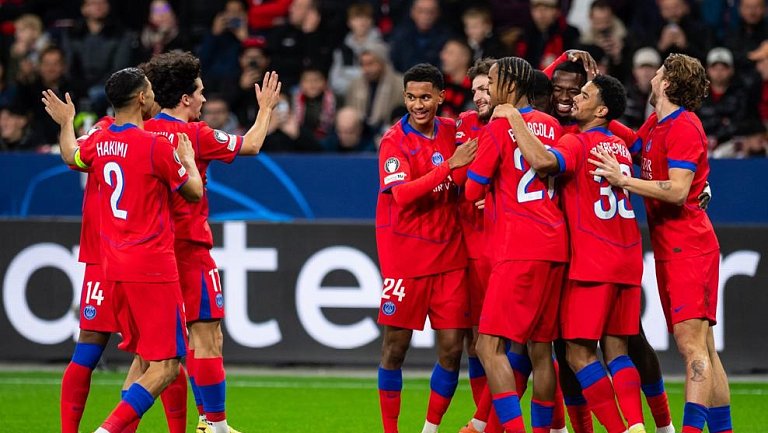 «ПСЖ» разгромил «Байер» в матче с девятью голами в Лиге чемпионов