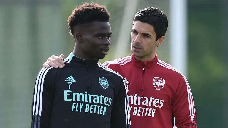 Артета объяснил причины беспокойства по поводу травм Букайо Саки