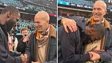 Рюдигер встретился с Зиданом на стадионе «Сантьяго Бернабеу»