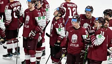 На Олимпиаде сняли необычную тренировку сборной Латвии по хоккею