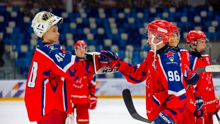 МХК «Красная армия» одержала победу над «Динамо» из Санкт Петербурга