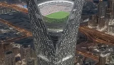 В Саудовской Аравии может появиться стадион на крыше небоскреба