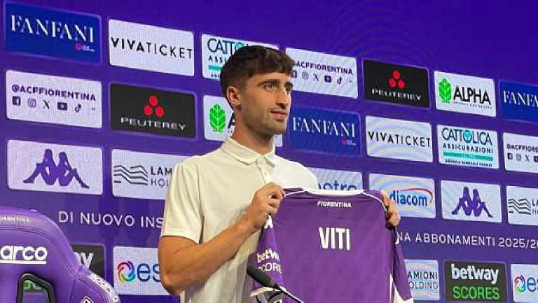 Маттиа Вити, защитник «Фиорентины», дал свою первую пресс-конференцию