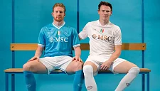 «Наполи» представил новые комплекты формы на сезон 2025/26

