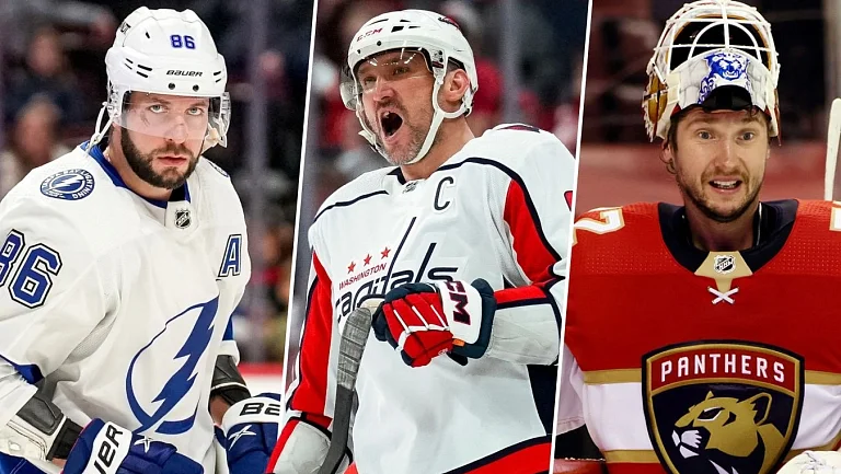 The Athletic включил пятерых россиян в список будущих легенд НХЛ