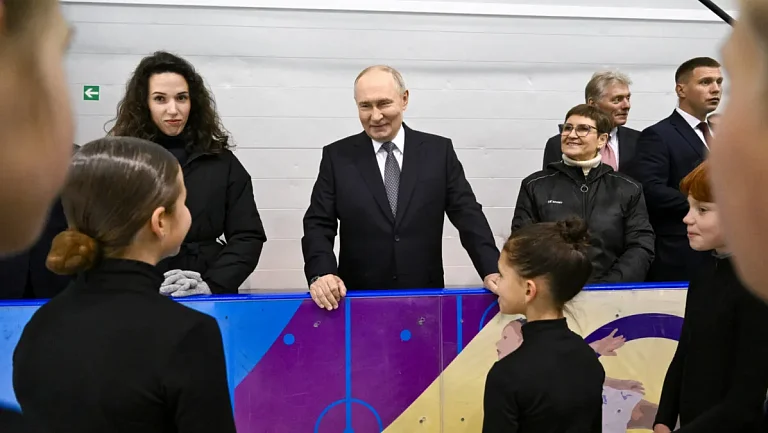 Путин оценил условия для занятий спортом в самарском ФОКе