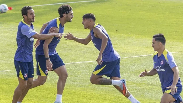 Футболисты сборной Аргентины вернулись к тренировкам с «Атлетико» 