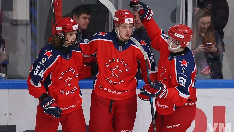 Армейцы догнали и победили «Атлант» в волевом матче